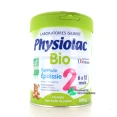 Physiolac Bio Lait 2ème âge Formule épaissie