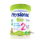 Physiolac Bio Lait 2ème âge Formule épaissie - Vue 360°