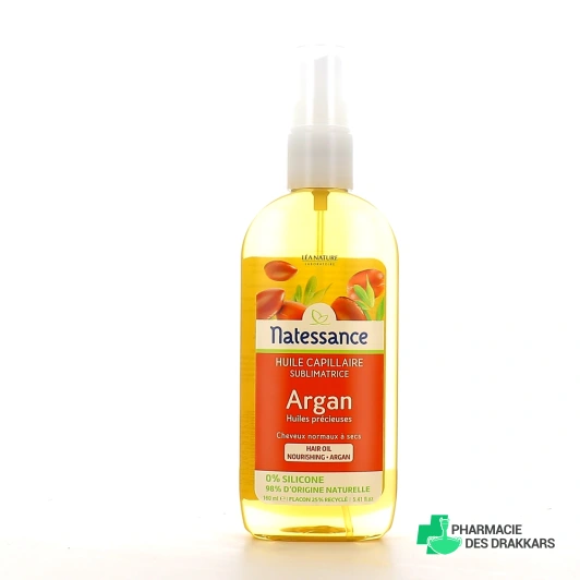 Natessance Huile Capillaire Sublimatrice Argan