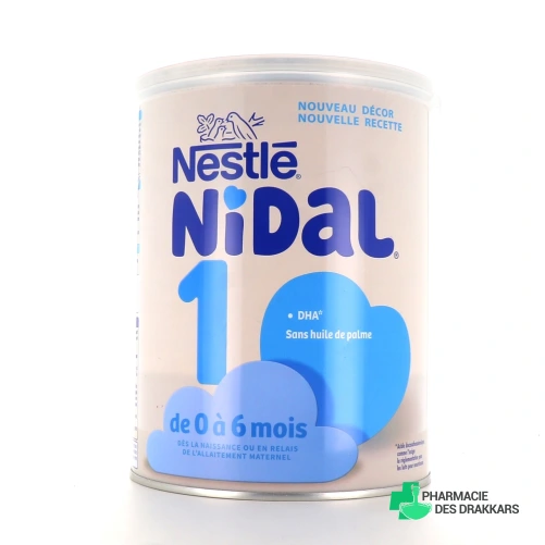 Nestlé Nidal 1 Lait 0-6 Mois