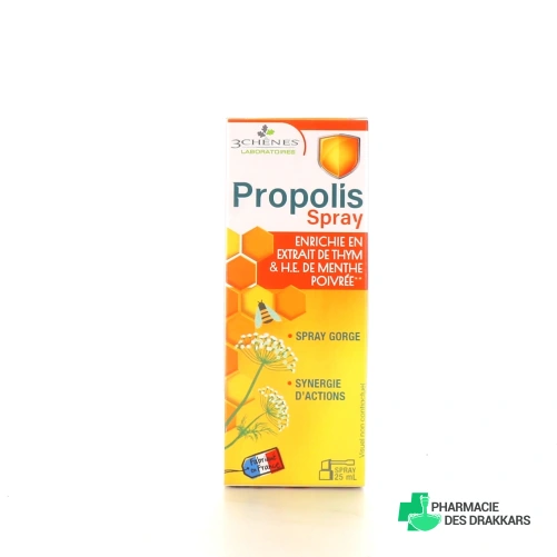 3 Chênes Propolis Spray gorge