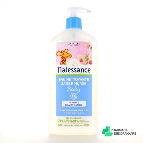 Natessance Bébé Eau Nettoyante