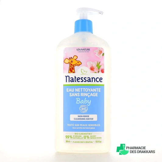 Natessance Bébé Eau Nettoyante