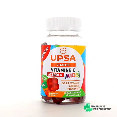 UPSA Vitalité Vitamine C Acérola Kids