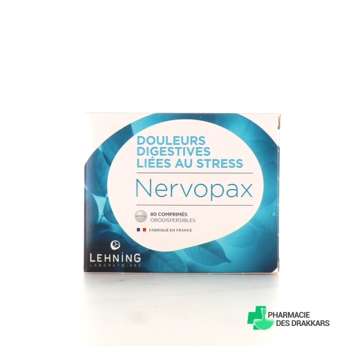 Lehning Nervopax Douleurs Digestives liées au Stress