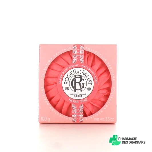 Roger et Gallet Savon Bienfaisant Rose Thé