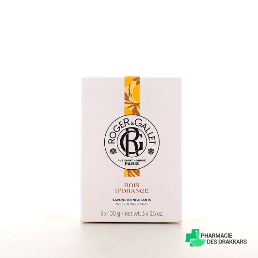 Roger et Gallet Savon Bienfaisant Bois d'Orange
