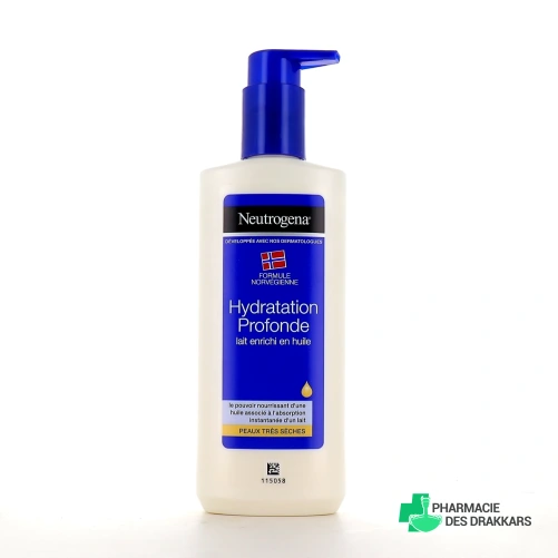 Neutrogena Lait Corps Hydratation Profonde Enrichi en Huile