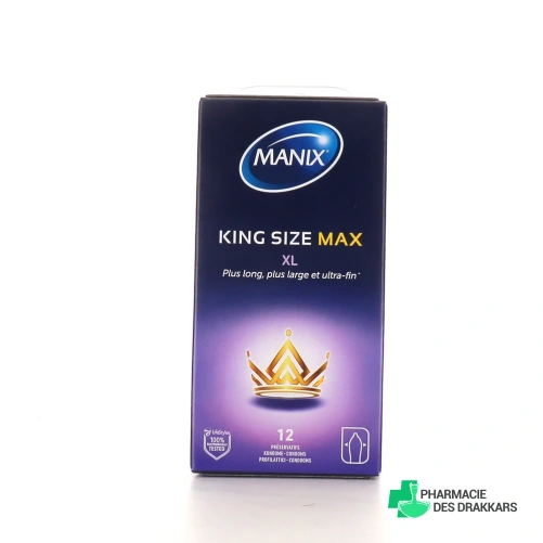 Manix King Size Max Préservatifs
