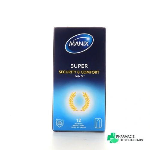 Manix Super Easy Fit Préservatif Sécurité et Confort