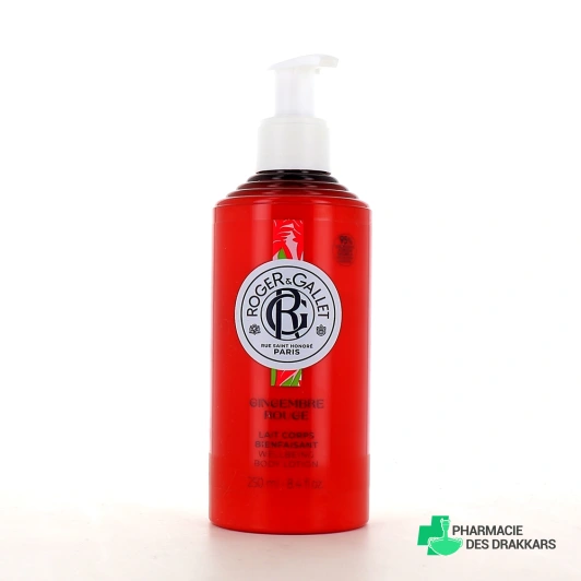 Roger et Gallet Lait Corps Bienfaisant Gingembre Rouge