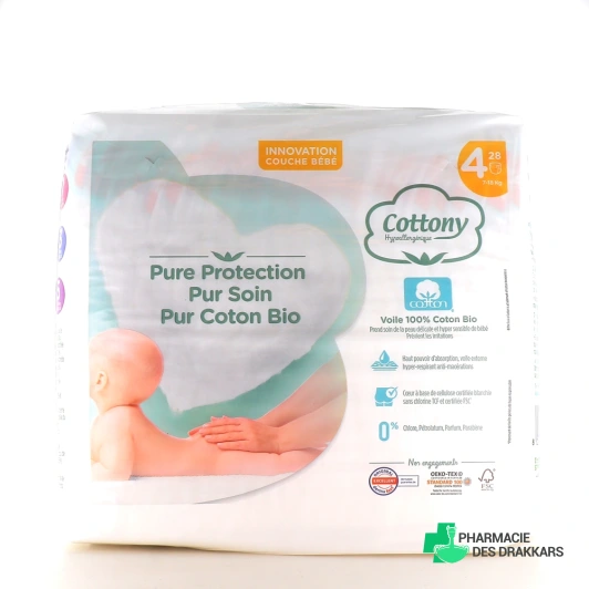 Cottony Couches 100% Coton Biologique