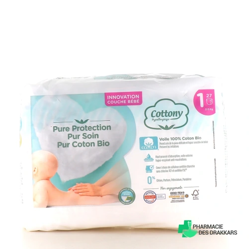 Cottony Couches 100% Coton Biologique