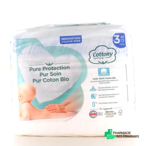 Cottony Couches 100% Coton Biologique