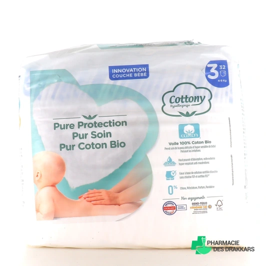 Cottony Couches 100% Coton Biologique