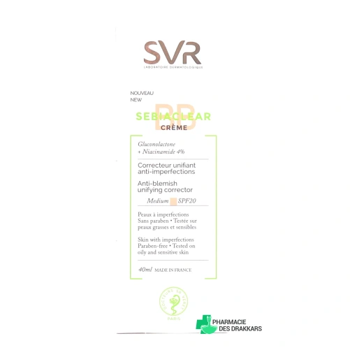 SVR Sebiaclear BB Crème Light ou Medium