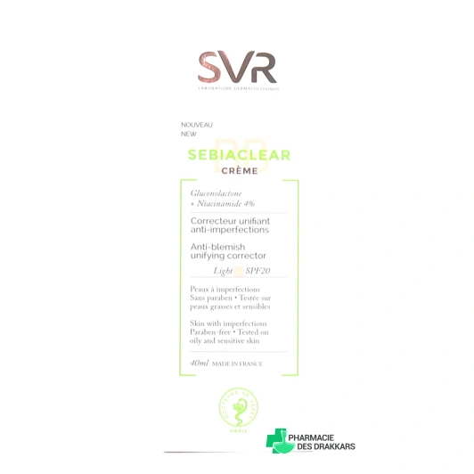 SVR Sebiaclear BB Crème Light ou Medium