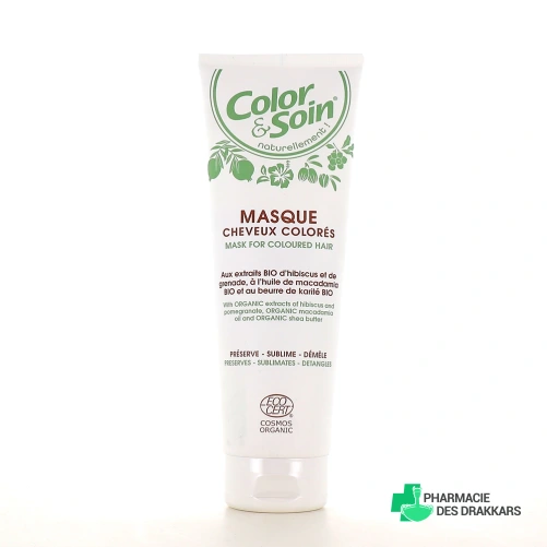 Color et Soin Masque Cheveux Colorés Bio