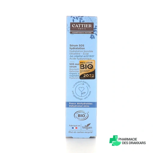 Cattier Sérum SOS Hydratation Bio