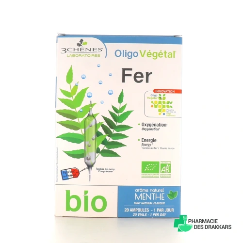 3 Chênes Oligo Végétal Fer