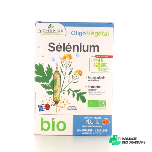 3 Chênes Oligo Végétal Sélénium