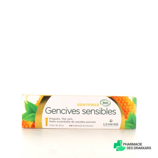 Lehning Dentifrice Bio Gencives Sensibles