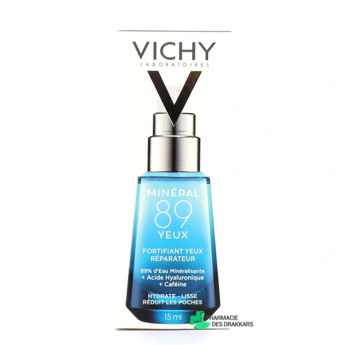 Vichy Minéral 89 Yeux Soin Fortifiant Réparateur