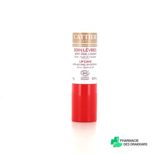 Cattier Soin Lèvres Anti-Age Lissant Bio