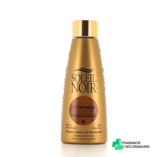 Soleil Noir Lait Vitaminé Bronzage Intense