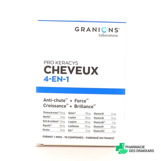 Granions Pro Keracys Cheveux 4 en 1