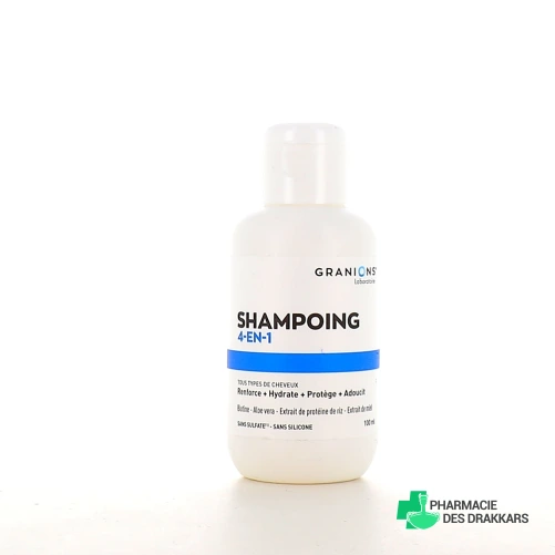 Granions Cheveux Shampoing 4 en 1