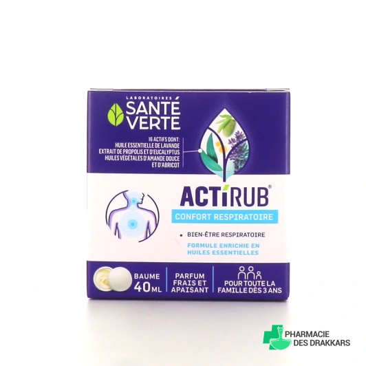 Actirub Baume Pectoral Confort Respiratoire