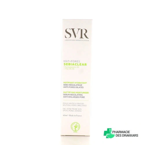 SVR Sebiaclear Mat + Pores
