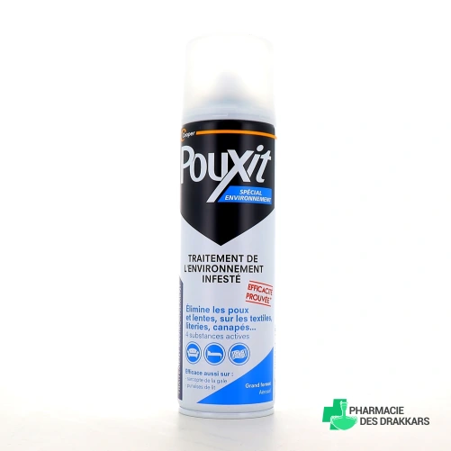 Pouxit Spray Anti-poux et Lentes Spécial Environnement