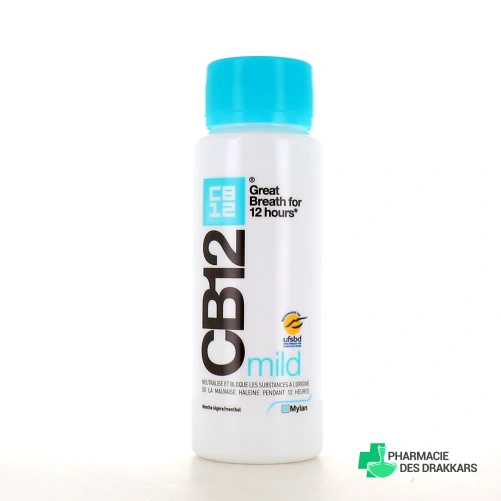 CB12 Mild Bain de Bouche Menthe Légère