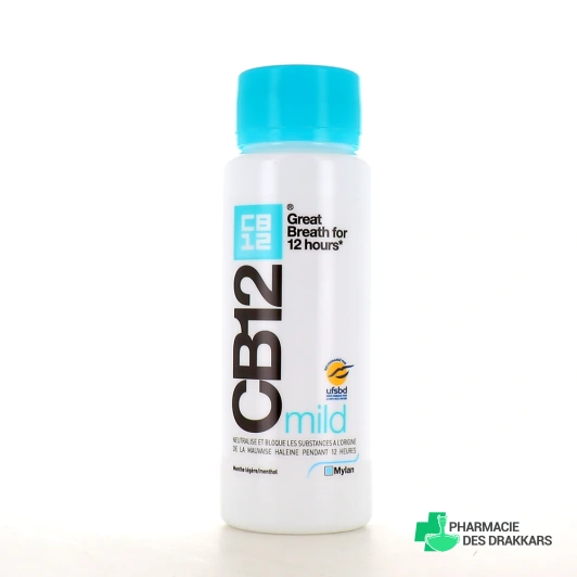 CB12 Mild Bain de Bouche Menthe Légère