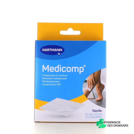 Hartmann Medicomp Compresses Non-Tissé Stériles