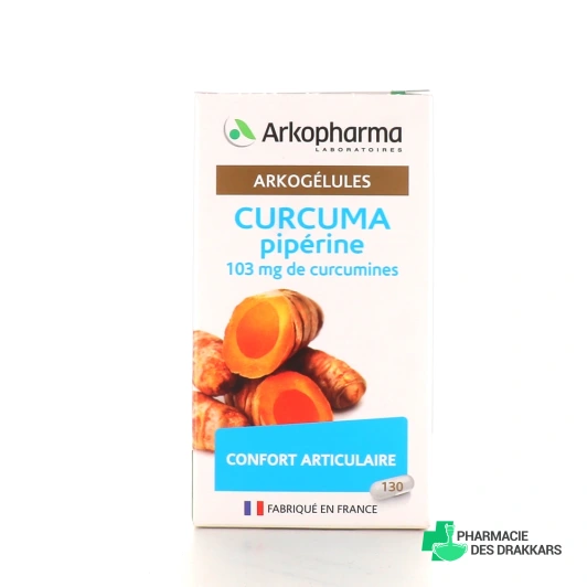 Arkogélules Curcuma Pipérine