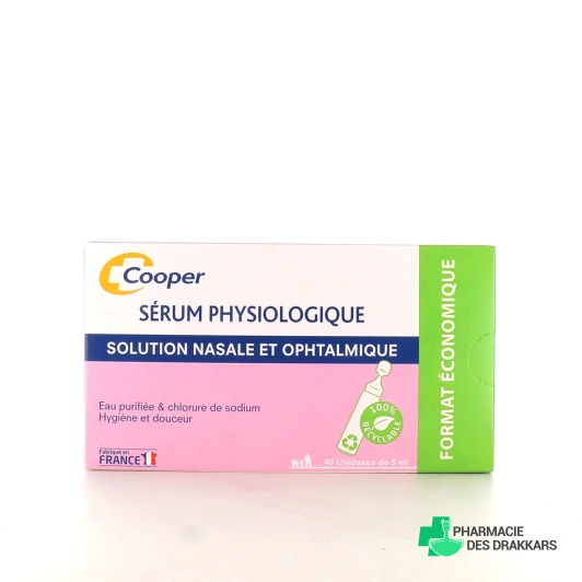 Cooper Sérum Physiologique