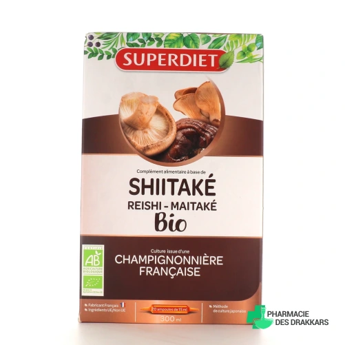 Super Diet Shiitaké Reishi Maitaké Bio