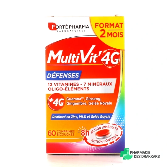 Forté Pharma MultiVit' 4G Défenses