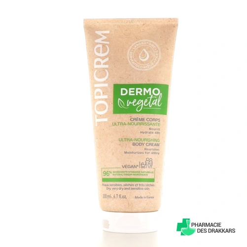 Topicrem Dermo Végétal Crème Corps Ultra-Nourrissante