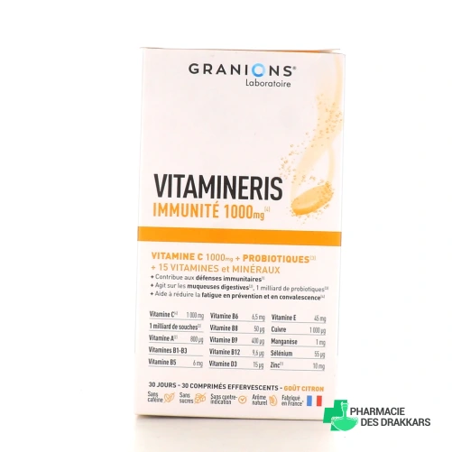 Granions Vitamineris Immunité 1000 mg