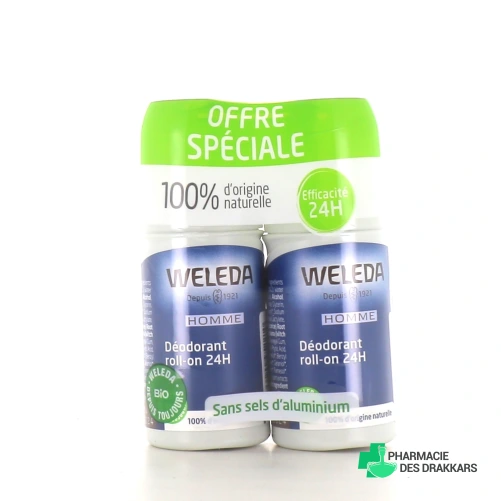 Weleda Déodorant Roll-on 24h Homme