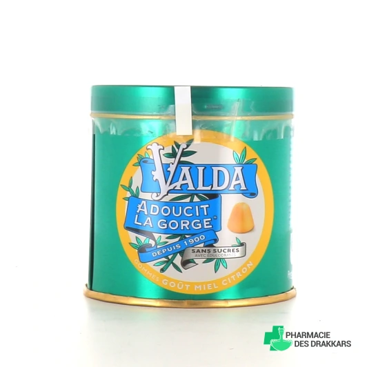 Valda Gommes Sans Sucres pour Adoucir la Gorge