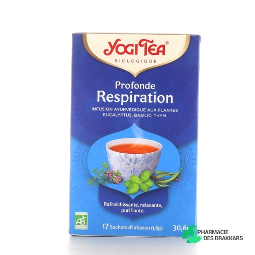 Yogi Tea Tisane Ayurvédique Profonde Respiration