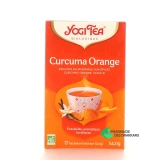 Yogi Tea Infusion Ayurvédique Curcuma Orange Bio - Vue 360°