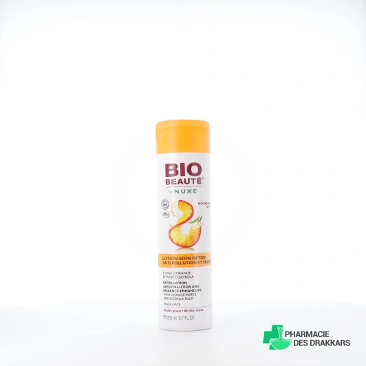 NUXE Bio Beauté Lotion soin Détox Anti-pollution et éclat 200ml