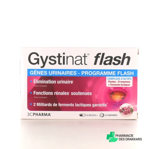 3C Pharma Gystinat Flash Gênes Urinaires