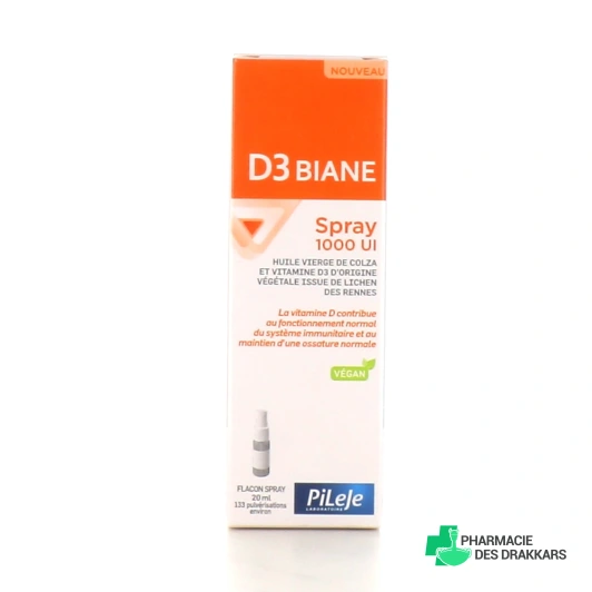 Pileje D3 Biane Spray 1000 UI